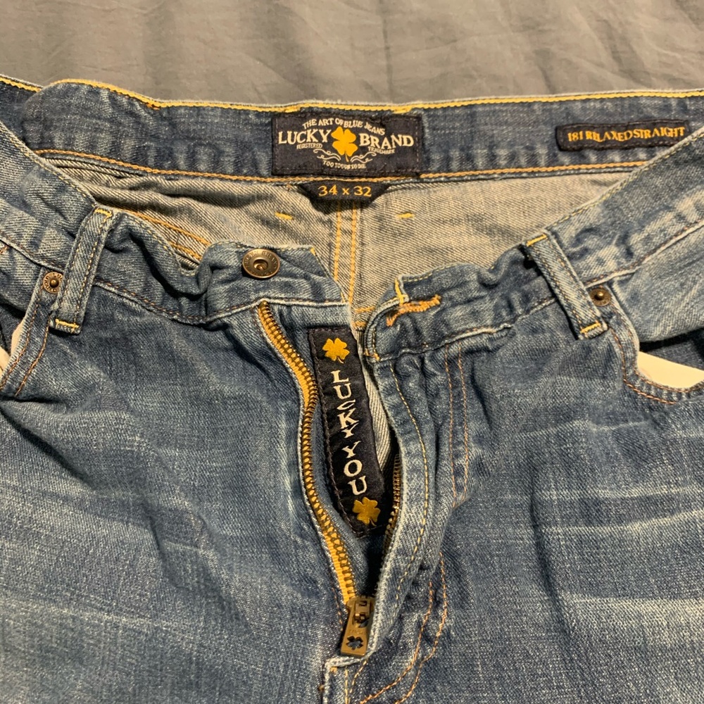 Used Lucky Brand 181 men’s jeans